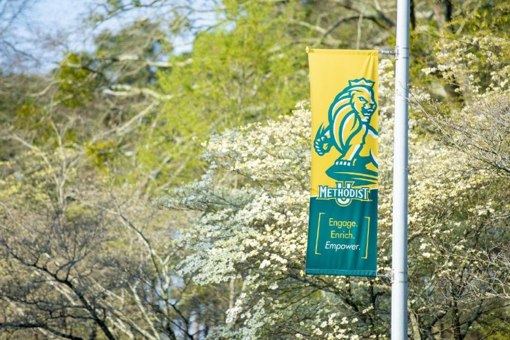 Methodist University banner