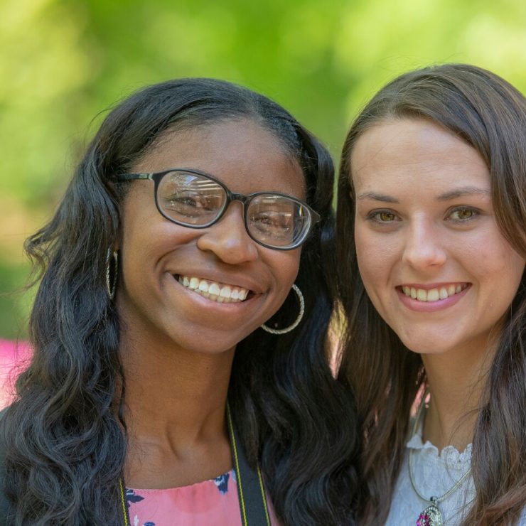 Students in the Quad