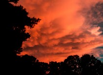 Clouds During Hurricane Florence