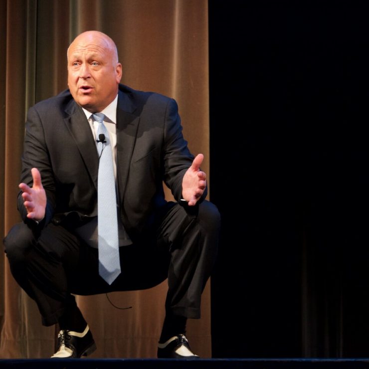 Major League Baseball Hall of Famer Cal Ripken Jr. delivers the 2017 Presidential Lecture