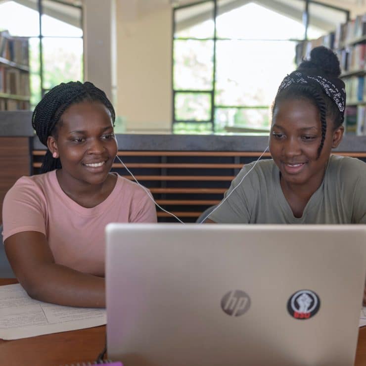 Students studying together at Methodist University