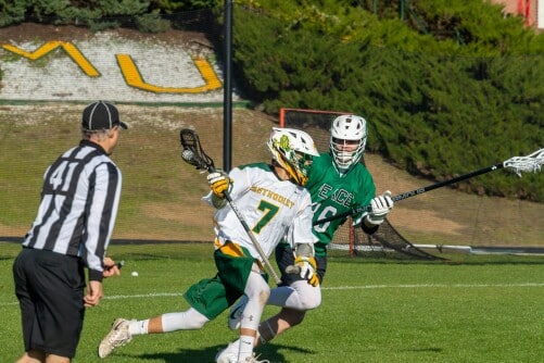 A Men's Lacrosse game