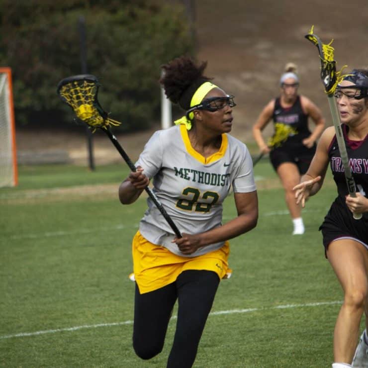 Women's Lacrosse action