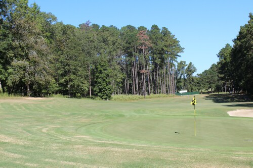 Methodist University Golf Course Hole #2 Green