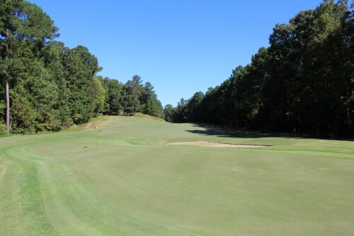 Methodist University Golf Course Hole #3 Green