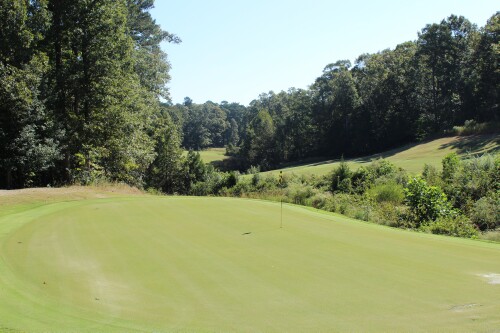 Methodist University Golf Course Hole #4 Green