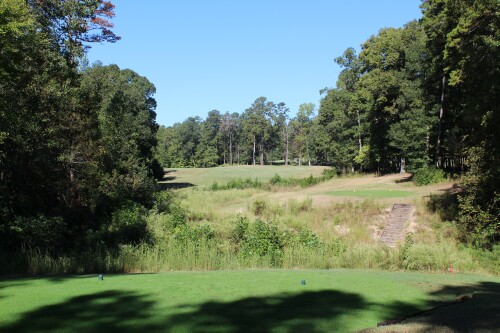 Methodist University Golf Course Hole #4 Tee