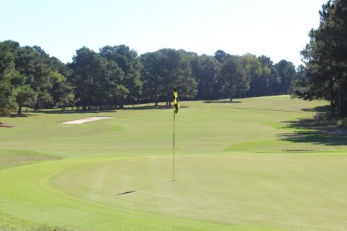 Methodist University Golf Course Hole #7 Green