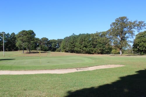 Methodist University Golf Course Hole #8 Green