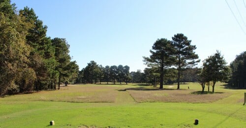 Methodist University Golf Course Hole #8 Tee