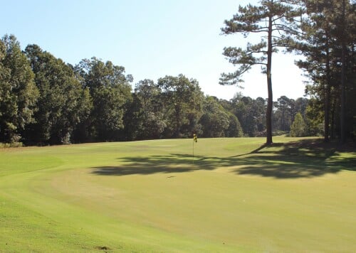 Methodist University Golf Course #12 Green