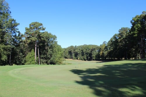 Methodist University Golf Course Hole #13 Green
