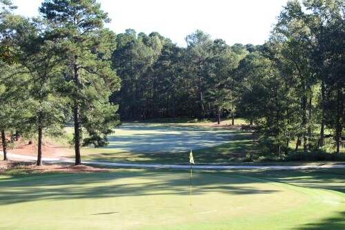Methodist University Golf Course Hole #16 Green