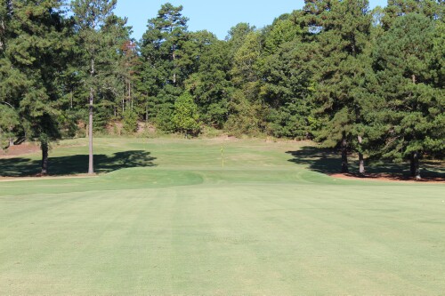Methodist University Golf Course Hole #17 Green