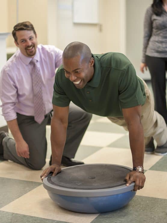 Kinesiology class at Methodist University