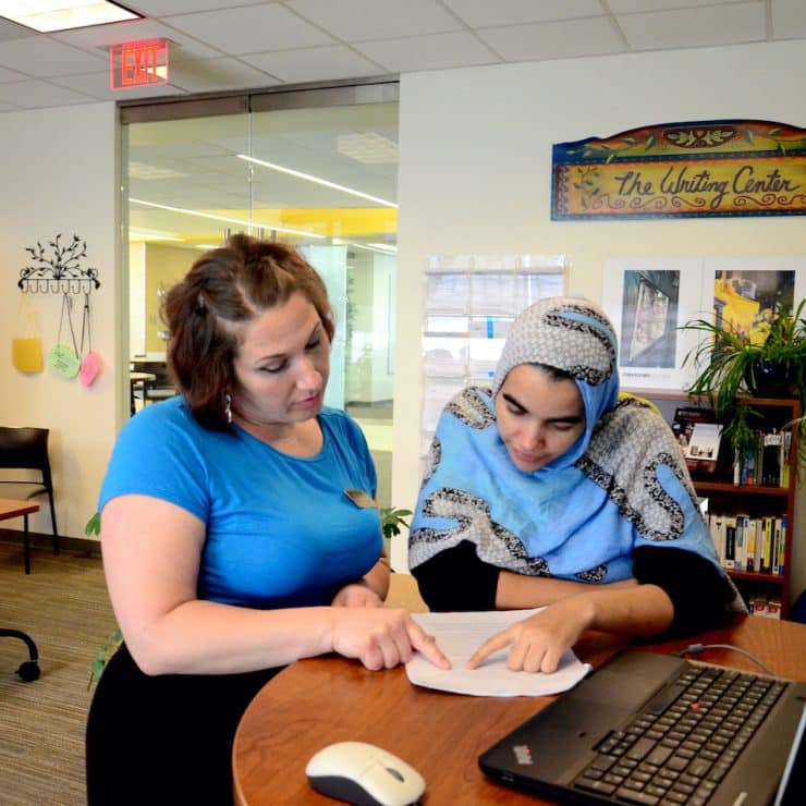 Writing Center student and tutor at Methodist University