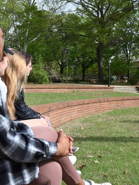 Political Science class at Methodist University