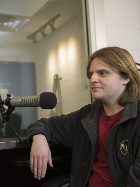 Radio class at Methodist University