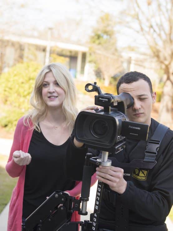 Journalism class at Methodist University