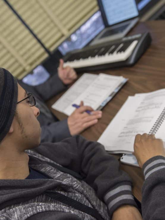 Music class at Methodist University