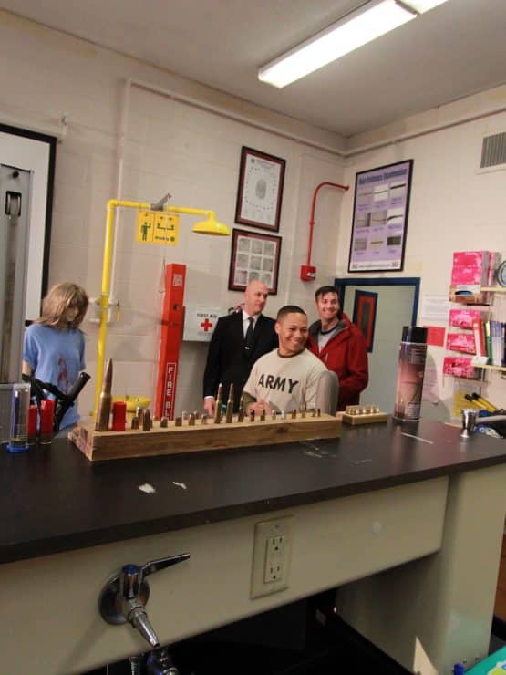 Forensic Science CSI classroom at Methodist University