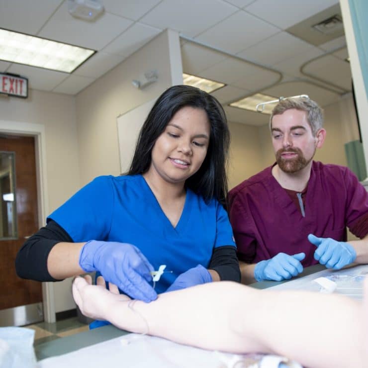 Physician Assistant students hard at work