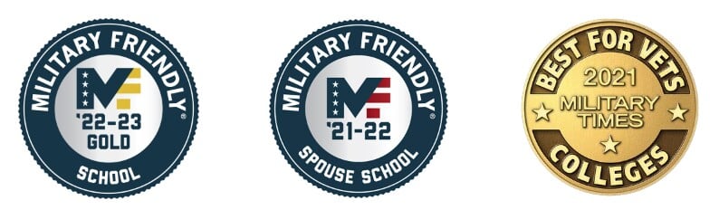 Methodist University was named a current Military Friendly® School (Gold) and a Military Friendly® Spouse School, and Military Times recently awarded us their Best for Vets designation.