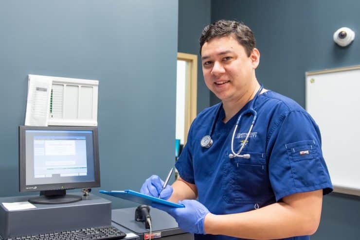 A Methodist University student nurse