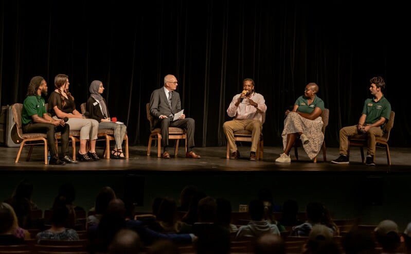 President Wearden Spotlights MU Students in Fall Convocation ...