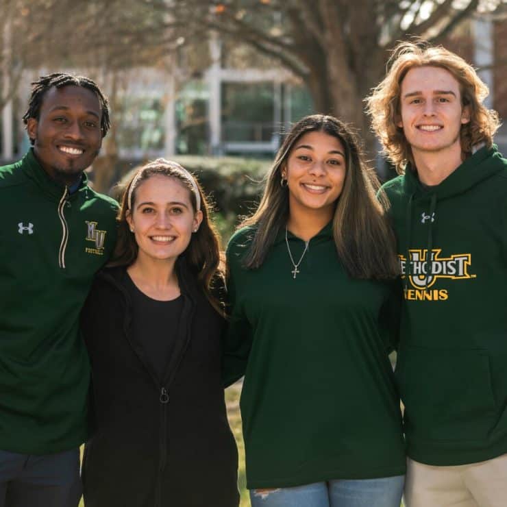 A group of Methodist University Students