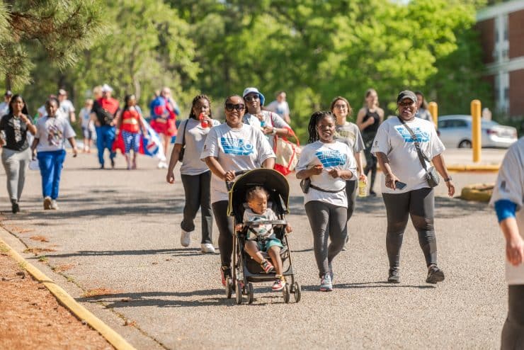 Step Up 4 Health 4K walk participants