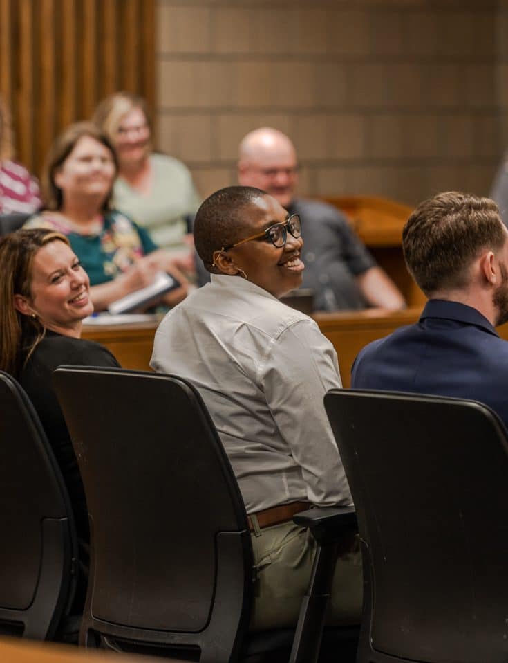 Students at Mock Trial