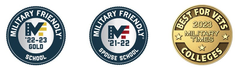 Methodist University was named a current Military Friendly® School (Gold) and a Military Friendly® Spouse School, and Military Times recently awarded us their Best for Vets designation.