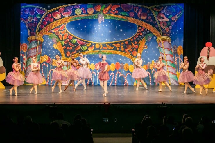 A scene from The Nutcracker