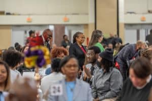 Methodist University faculty and staff at MLK Brunch