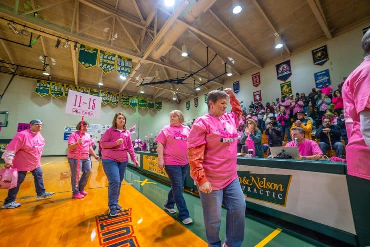 Cancer survivors honored during Methodist University's Play4Kay event