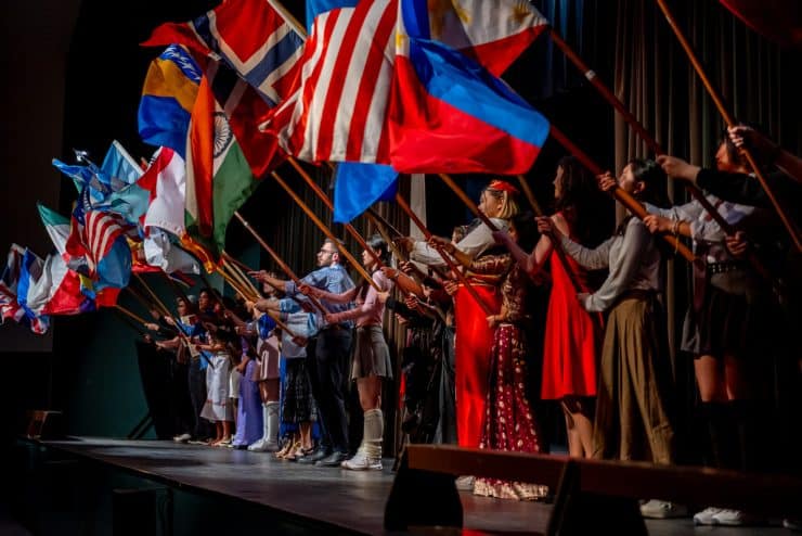 Students perform at Pangea 2024