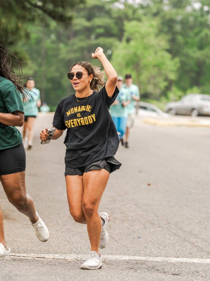 Students participating in Step Up 4 Health