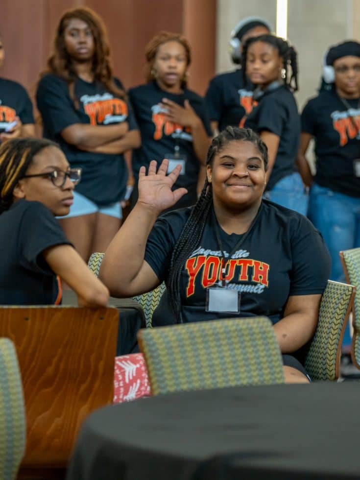 Fayetteville Youth Summit attendees