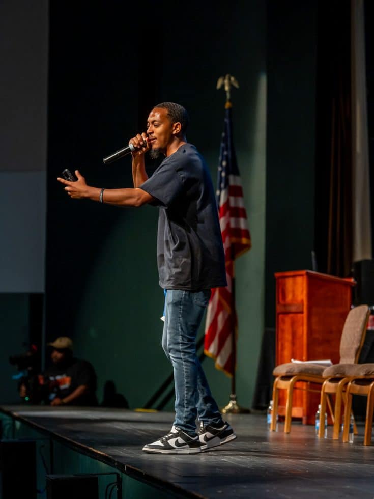 Fayetteville Youth Summit attendees