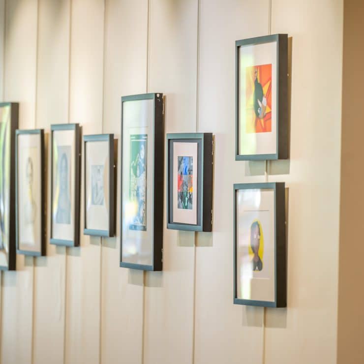Art and graphic design frames