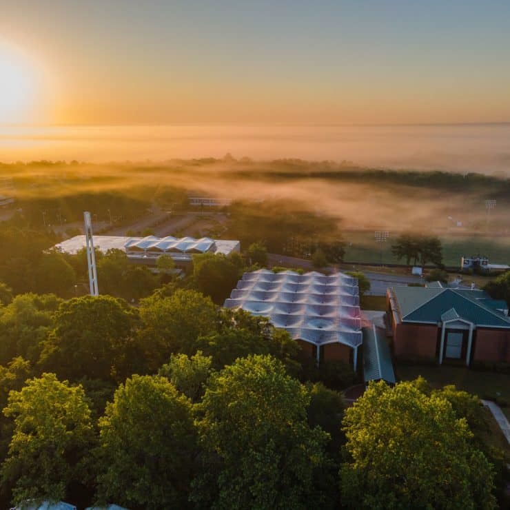 Aerial view of Methodist University