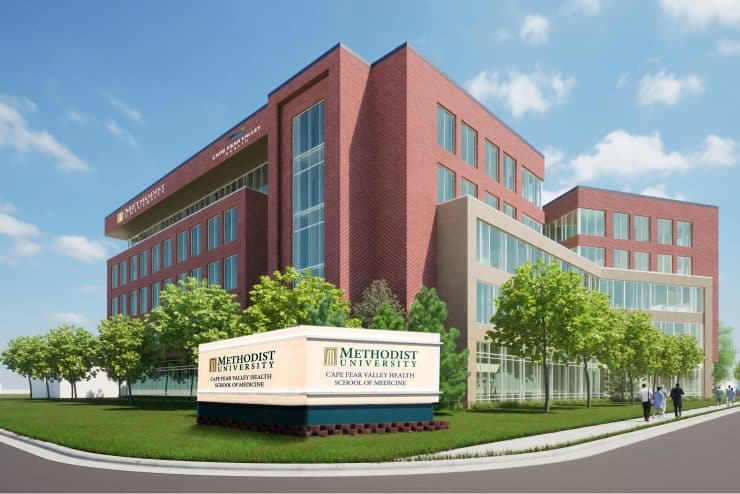 Proposed Medical School Rendering
