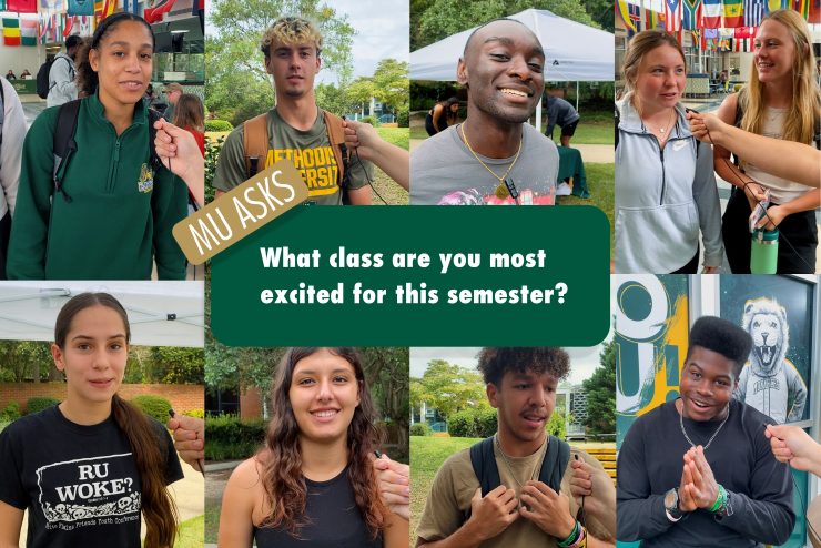Students who were asked about what class excites them