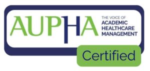 AUPHA certified program in Academic Healthcare Management