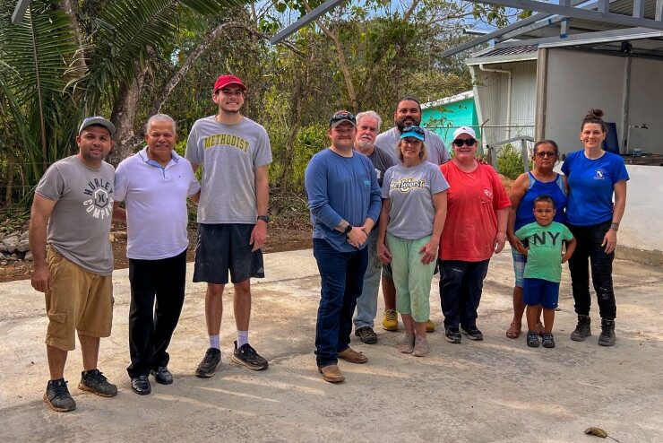 Costa Rica 2025 Mission Trip participants