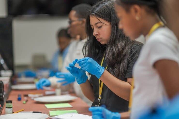 STEM Camp participants