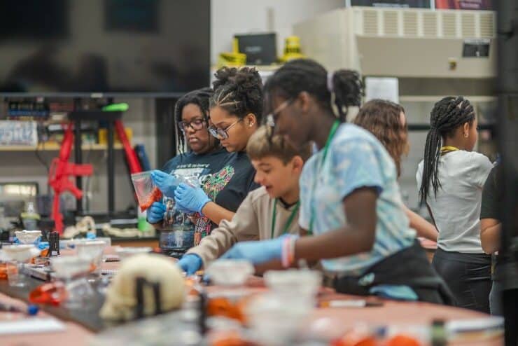 STEM Camp participants