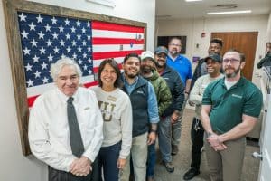 Students and Staff of the Military & Veteran Center