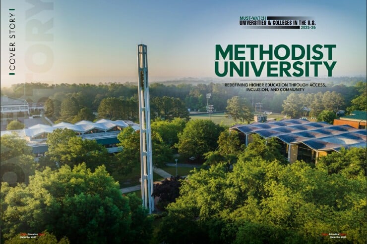 Cover of Higher Education Magazine